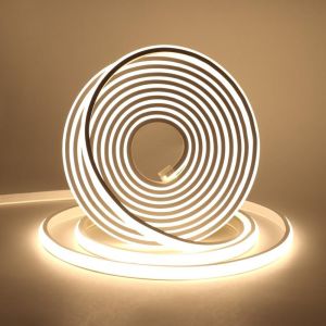 Lumière Au Néon Led Cob,Bande Led Ip65 Etanche Bande Lumineuse 220v Super Lumineux 288 Leds/M Flexible Bande Lumière Pour Diy Projets D'éclairage Intérieur Et Extérieur (Blanc Naturel,1m) - Neuf