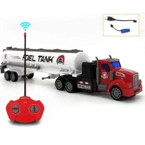 Wireless Remote Control Truck Toy Simple Operation Toy Car With Doors Openable For Exercising Children Hand-eye Coordination High Quality-F - Neuf