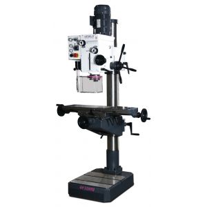 Perceuse-fraiseuse à colonne percer jusque ø 32 mm CM4/M16 1,5 kW 400V table croisée Optidrill DH40CT - Neuf