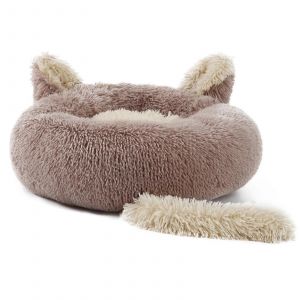 Lit Creatif Pour Animaux De Compagnie, Doux Et Moelleux, Style Canape, Oreilles, Queue, Nid Pour Chiens Et Chats, Plusieurs Tailles - Neuf