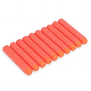 500pcs T&ecirc;te Ronde Blasters Rouge Jouet Gun Bullet Fl&eacute;chettes Doux - Neuf