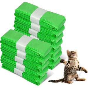 Cmws-Lot De 12 Recharges De Liti&egrave;re Pour Chat - Anneaux De Recharge Compatibles Avec Litter Genie Xl & Litterlocker Fashion & Litterlocker & Litterlocker Ii, Sans Cartouche, Vert - Neuf