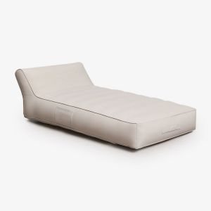 Chaise Longue Gonflable Palawan Tapioca Beige - Neuf