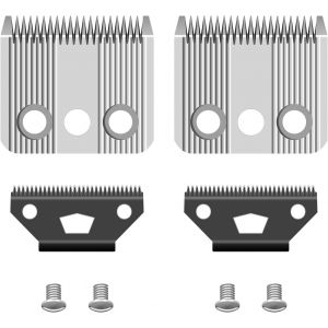 Paquet De 2 Star Blade, Lame De Rechange Pour Tondeuse &Agrave; Chien Compatible Avec La Tondeuse 1400,En Acier Inoxydable, 0,7-3mm - Neuf