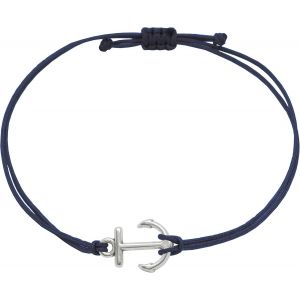Kalsw-Bracelet Pour Femme En Argent Avec Ancre-Taille Réglable-Fabriqué À La Main-Avec Emballage Cadeau - Neuf