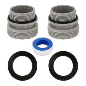 Adaptateur de tuyau de piscine 1-1/4 pouce à 1-1/2 pouce pour pompe de piscine,filtre et connexion de pompe à chaleur - Neuf