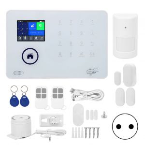 Systeme de capteur de porte pour telephone portable TUYA Wifi 4G, telecommande intelligente, prise 100-240VEU - Neuf