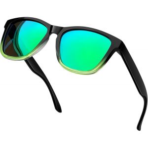 Lunettes De Soleil Homme Et Femme Polarisées Mode Lunette De Soleil Carré Retro Cool Style Léger Protection Uv400 - Neuf