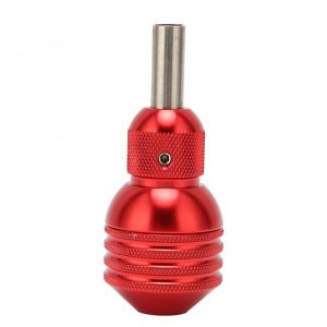 Poignee De Machine A Tatouer En Alliage D'aluminium Autobloquante, Diametre De 1,14 Po, Confortable, Rouge - Neuf