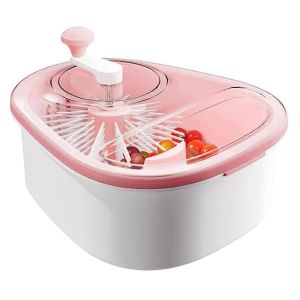 Bol de lavage de fruits Laveuse de fruits et légumes avec brosse Laveuse de fruits portable Fruits et légumes W - Neuf