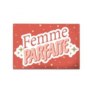 MAGNET C&Eacute;RAMIQUE FEMME PARFAITE 8X5.5CM - Neuf