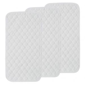 Lot De 3 Matelas A Langer Impermeables Pour Bebes Et Tout-Petits, Drap-Housse Portable Et Coussinets Respirants Pour Les Voyages - Neuf