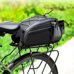 Sacoche De Porte-Bagages Arriere De Velo 8 Litres, Sacoche De Velo Generique Pour Porte-Bagages Arriere, Sac Cargo Pour Voyages Et Aventures En Plein Air. - Neuf