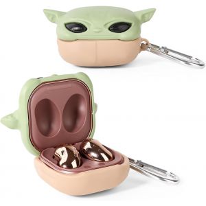 acdsgd-Coque pour Samsung Galaxy Buds2 Pro (2022), Galaxy Buds 2 (2021), Galaxy Buds Pro (2021), Galaxy Buds Live (2020), Couverture en silicone avec porte-cl&eacute;s pour &eacute;couteurs (YD) - Neuf