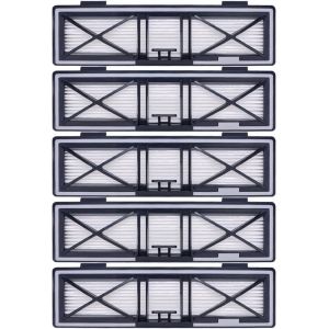 Nuetop Lot De 5 Filtres De Rechange Gris Compatibles Avec Neato D10, D9, D8, D7, D6, D5, D4, D3, Aspirateurs Robotiques[SSE7114511] - Neuf