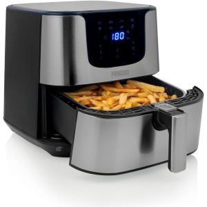 lbgwp60-Digital Aerofryer Deluxe Xxl Avec 5,5 Litres ¿ 62,2% De Consommation D'Énergie En Moins ¿ 1700 W ¿ 8 Programmes ¿ Acier Inoxydable ¿ Sans Huile ¿ 182060 - Neuf