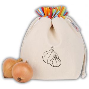 Sac À Légumes En Coton Pour Oignons,Pratique Et Beau Stockage,18 X 24 Cm,Oignons - Neuf