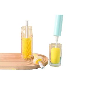 Brosse De Nettoyage &Eacute;lectrique Pour Biberons Avec T&ecirc;tes De Brosse Rempla&ccedil;ables Et Chargement Usb - Neuf