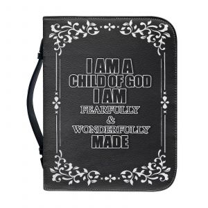 Croix noire Noir de la Bible de Couverture pour les Femmes XL Portable Sac &agrave; main Sac Fourre-tout D&eacute;contract&eacute; Livre Sacs &agrave; main avec dessin de la Croix - Neuf