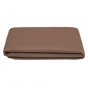 Hjlian Housse De Lit 100 % Coton, Drap-Housse Anti-Poussiere (Cafe 120 X 200 + 27) - Neuf