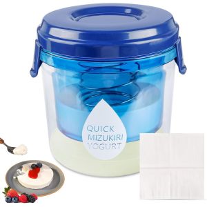 NouvelHorizonstore-Passoire &agrave; yaourt grecque - Filtre &agrave; yaourt fait maison - Yaourt - Fromage &agrave; la cr&egrave;me - S&eacute;parateur de yaourt - Coupe-fromage - Yaourti&egrave;re - Machine &agrave; yaourt avec tamis en maille - - Neuf