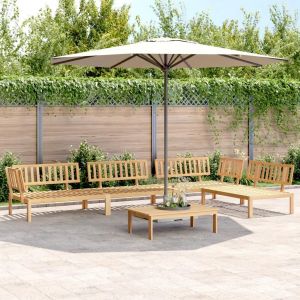 Prolenta Premium - Salon Palette De Jardin 5 Pcs Bois D'acacia Massif - Neuf
