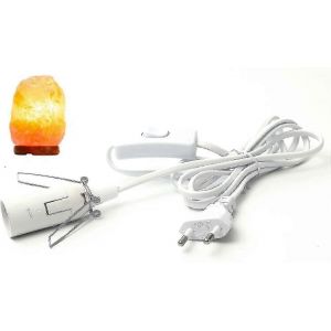 2024 Câble pour lampe à sel avec interrupteur - E14-1.8 M - Douille pour lampe à sel,blanc S202412303289 - Neuf