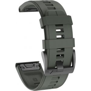 Letnerny-22mm Bracelet Montre En Silicone Souple, Remplacement Quickfit Pour Fenix 5/Fenix 5 Plus/Fenix 6/Fenix 6 Pro/Forerunner 935/Approach S60/Quatix 5 - Neuf