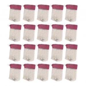 2024 Nouveau,20pcs Lampe À Gaz Manchon Rayonne U Forme Universel Propane Lanterne Manchon Pour Camping En Plein Air Lanterne Rouge Naturel - Neuf