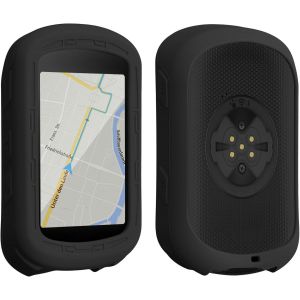Housse Gps V&eacute;lo Compatible Avec Garmin Edge 840/Edge 540-Protection Bumper Boitier Navigateur-&Eacute;tui En Silicone Noir - Neuf