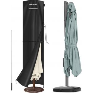Ulteronixshop-Housse De Protection Pour Parasol D&eacute;port&eacute; Housse Parasol D&eacute;port&eacute; Pour Parasol &Oslash; 2-5m Impermeable Housse Parasol Droit Pour Grand Parasol D&eacute;port&eacute; Anti-Uv Tissu Oxford 420d 280x70/70cm - Neuf