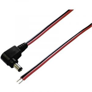 Bkl Electronic - C&acirc;ble De Raccordement Basse Tension 075148 Dc M&acirc;le - Extr&eacute;mit&eacute;s De C&acirc;ble Ouvertes 5.50 Mm 2.10 Mm 0.50 M 1 Pc(s) - Neuf