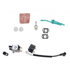 Kit de bobine d'allumage de carburateur pour pieces de debroussailleuse Stihl FS55 FS38 FS55R KM55 FS45 FS46 - Neuf