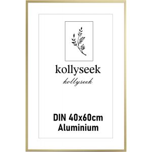 Cadre photo en aluminium 30 x 30 cm Noir Cadre photo en métal avec verre acrylique incassable moderne cadre photo Cadre avec passe-partout pour images Affiche photo noir - Neuf