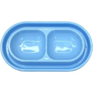 Cmws-Bol Pour Animaux, Gamelle Pour Chat, Chien, Chiot, Prévenir Les Fourmis, 950ml, Bleu, Taille M - Neuf