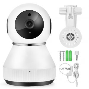 Camera De Securite Ip Wifi 720p, Detecteur Pir Sans Fil, Surveillance Bebe, 100-240 V, Royaume-Uni - Neuf