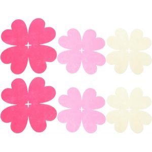 Mevronisshop-Lot De 6 Prot&egrave;ge-Po&ecirc;les Et Casseroles, 23 Cm S&eacute;parateurs Anti-Rayures, Tapis De Protection En Tissu, Assortiment De Couleurs, Pour Ustensiles De Cuisine - Neuf