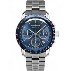 Mens Watch Zeppelin 8878mb-3, Quartz, 43mm, 5atm - Neuf