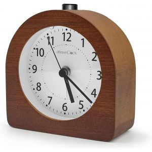 Fonctionnant Sur Batterie, Réveil Avec Fonction De Rappel D'alarme Et Horloge En Bois - Neuf