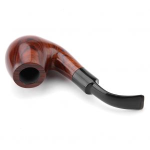 Pipe a tabac portable en bois de rose, polissage normal/arc, 9 mm (n¡ã 2) - Neuf