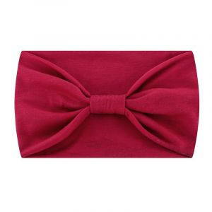 Bandeau Large Rouge Élastique Doux Pour Femme, Bandeau D'exercice De Yoga, Bandeau Pour Femme - Neuf