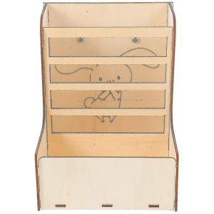 Mangeoire &Agrave; Foin Pour Petits Animaux - Mangeoire En Bois Durable Pour Lapins, Chinchillas Et Cochons D'inde - Garde Le Foin Propre Et Organis&eacute; - Neuf