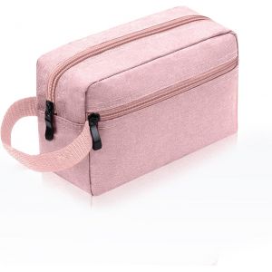 NSIECD-Sac Cosmétique de Voyage Homme - Trousse de Toilette Multifonction Imperméable, Grand Organisateur avec Compartiment de Rasage - Neuf