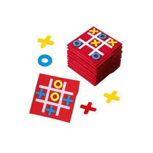 Lot De 10 Mini Jeux De Morpion Pour Jouer &Agrave; L'int&eacute;rieur Et &Agrave; L'ext&eacute;rieur, Jeu De Morpion Portable - Neuf