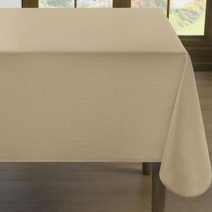 Petite nappe en toile cir&eacute;e, avec ourlet, carr&eacute;e, en PVC, r&eacute;sistante aux intemp&eacute;ries, imperm&eacute;able, protection anti-taches, pour ext&eacute;rieur, jardin, ext&eacute;rieur, table basse, balcon, cuisine - Neuf