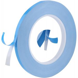 Kalanka-Ruban Adh&eacute;sif Thermique, Ruban Adh&eacute;sif Thermique Double Face 1pc 25m Pour &Eacute;clairage Led Ic Et T&eacute;l&eacute;viseurs Led Avec Une Excellente Isolation, Une Conductivit&eacute; Thermique &Eacute;lev&eacute;e - Neuf