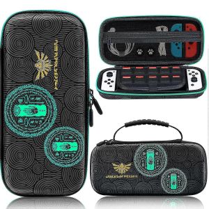 &Eacute;tui Switch,&Eacute;tui De Transport Pour Nintendo Switch / Switch Oled Zelda Tear Of The Kingdom,&Eacute;tui Nintendo Switch Coque Rigide Portable - Neuf