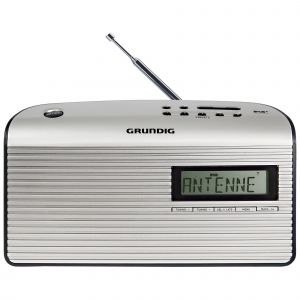 Grundig Music 7000X DAB+ BP Portable Num&eacute;rique Argent - Neuf