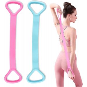 Ensemble De Bandes De Fitness,Bandes De Résistance,Bandes De Fitness Bandes De Résistance 100 % Latex Naturel Bande De Gymnastique Bandes De Traction Boucle De Résistance Pour La Force Trai - Neuf
