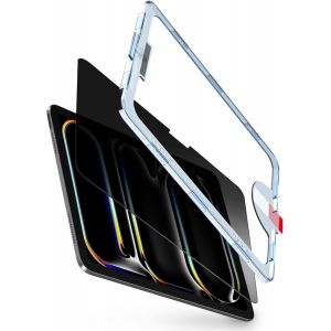 Kal-Verre Tremp&eacute; Anti-Espion Pour Ipad Pro 11 Pouces 2024 M4 Protection D'&eacute;cran De Duret&eacute; 9h, Outil D'alignement Offert, Anti Rayures-Lot De 1 - Neuf